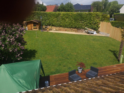 Vu du velux la semaine dernière avant la pluie